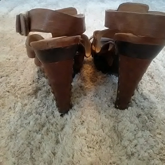 Rachel Roy Leather Studded Sandals - Picture 7 of 7